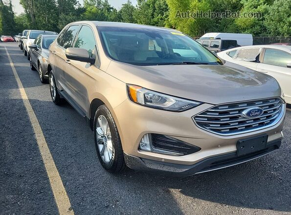 2FMPK3K98MBA50702 2021 FORD EDGE  Вид щитка приладів