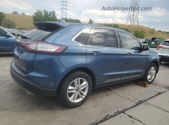 2FMPK4J88JBB72647 2018 FORD EDGE Blue 