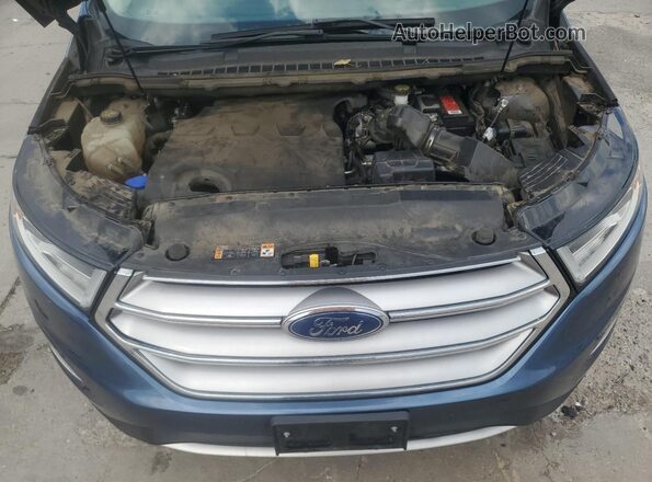 2FMPK4J88JBB72647 2018 FORD EDGE Blue 