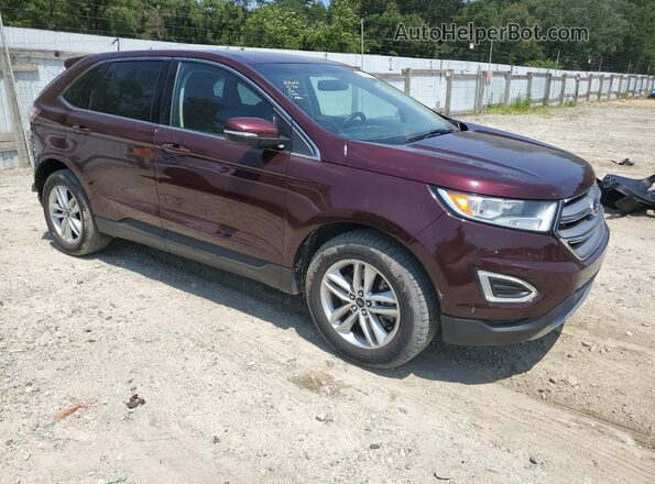 2FMPK4J89JBB61110 2018 FORD EDGE Burgundy 