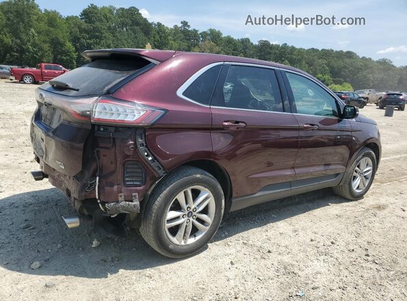 2FMPK4J89JBB61110 2018 FORD EDGE Burgundy 