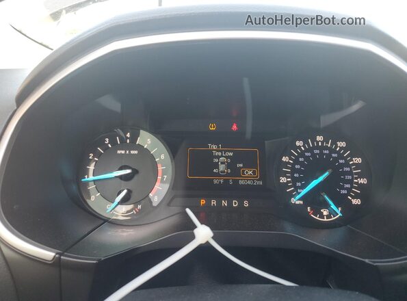2FMPK4J8XJBC04109 2018 FORD EDGE Черный 