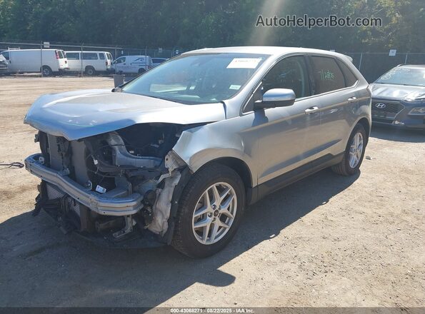 2FMPK4J90PBA15471 2023 FORD EDGE Silver Vista tres cuartos delantera izquierda