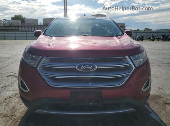 2FMPK4J91JBC07778 2018 FORD EDGE Red 