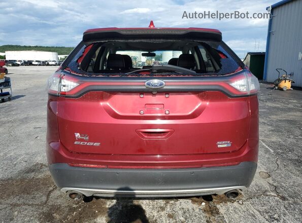 2FMPK4J91JBC07778 2018 FORD EDGE Red 