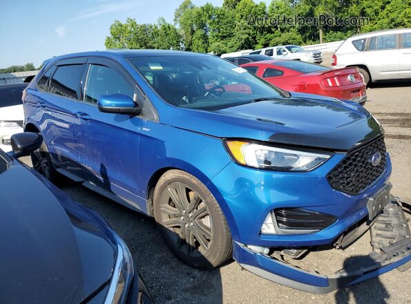 2FMPK4J94MBA24752 2021 FORD EDGE Blue 
