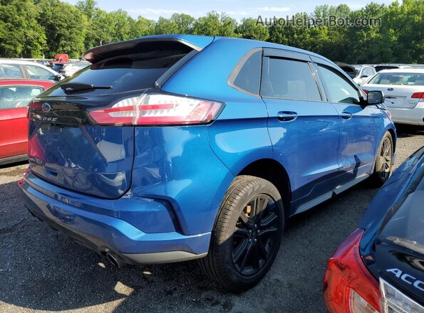2FMPK4J94MBA24752 2021 FORD EDGE Blue 
