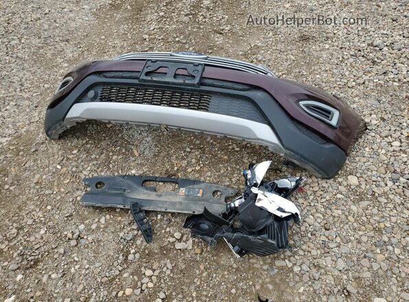 2FMPK4J95JBB10342 2018 FORD EDGE Maroon 