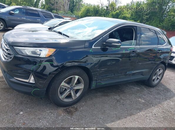 2FMPK4J95LBB49502 2020 FORD EDGE Черный Панорамный вид салона 360°