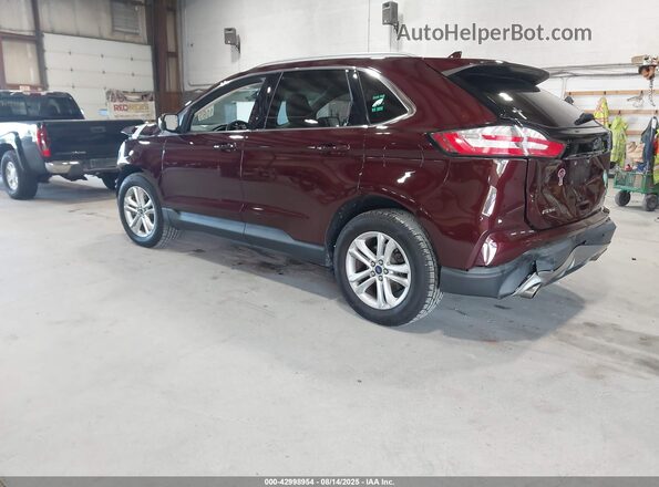 2FMPK4J9XLBA02916 2020 FORD EDGE Бордовый Задняя левая четверть