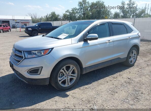 2FMPK4K86JBC33184 2018 FORD EDGE Серебряный 