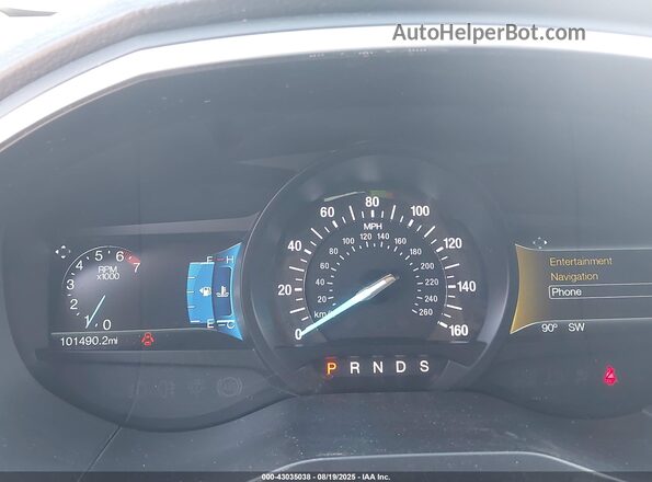 2FMPK4K86JBC33184 2018 FORD EDGE Серебряный 