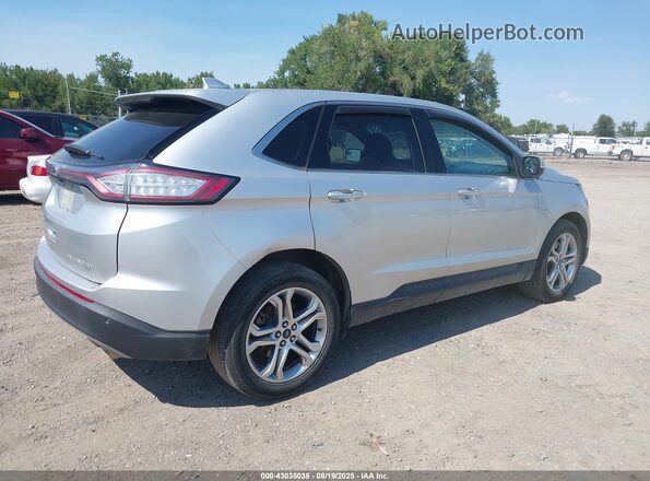 2FMPK4K86JBC33184 2018 FORD EDGE Серебряный 