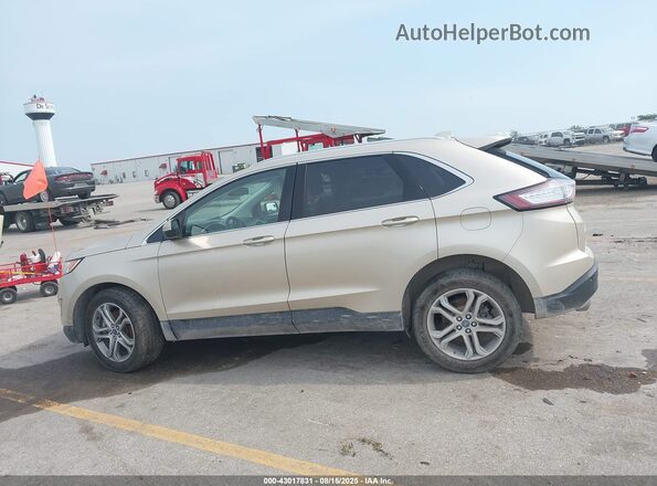 2FMPK4K90JBB88896 2018 FORD EDGE Gold 