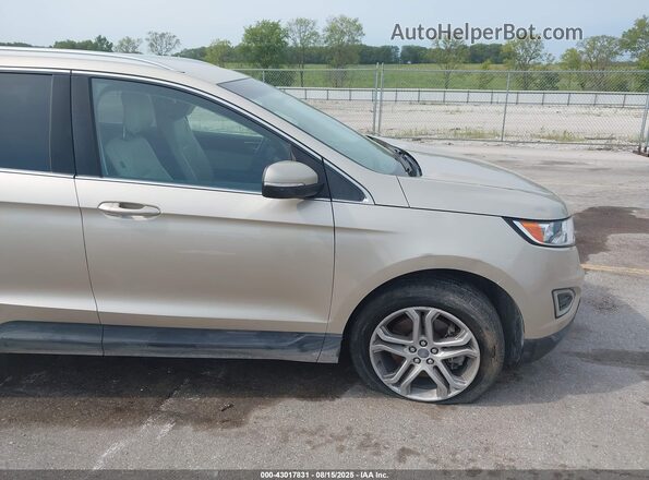 2FMPK4K90JBB88896 2018 FORD EDGE Gold 