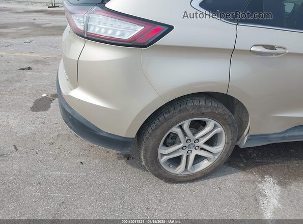 2FMPK4K90JBB88896 2018 FORD EDGE Gold 