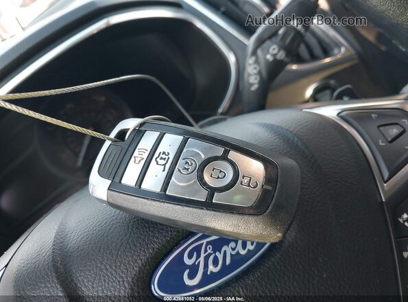 2FMPK4K90MBA33804 2021 FORD EDGE Черный Вид панели приборов