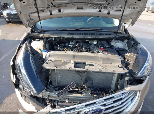 2FMPK4K95MBA45169 2021 FORD EDGE Brown უკანა ხედი