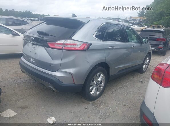 2FMPK4K95NBB04898 2022 FORD EDGE Silver Հետևի աջ
