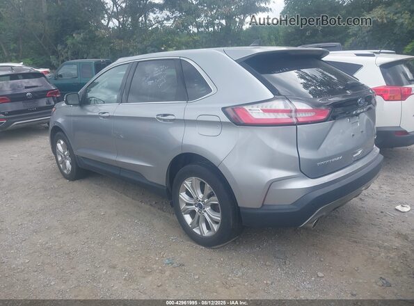 2FMPK4K95NBB04898 2022 FORD EDGE Silver Հետևի ձախ