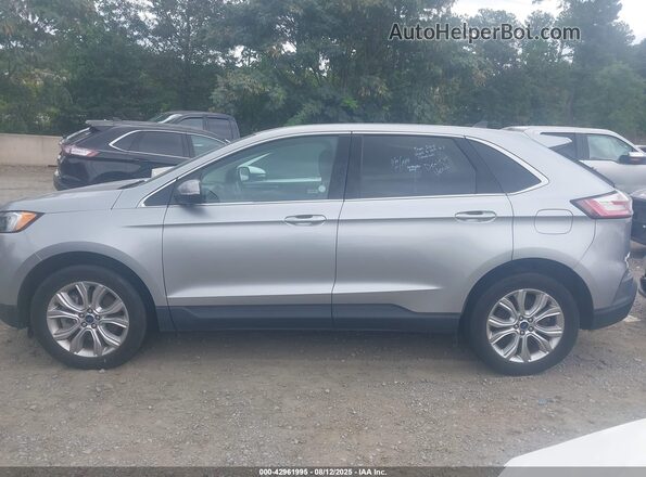 2FMPK4K95NBB04898 2022 FORD EDGE Silver Սալոնի 360 աստիճան տեսք