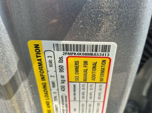 2FMPK4K98MBA53413 2021 FORD EDGE  