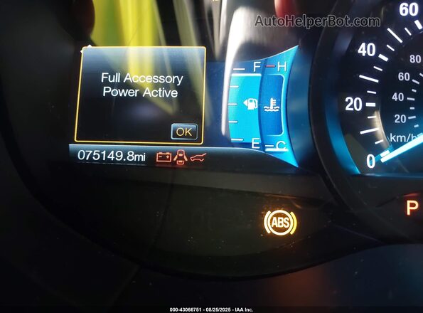 2FMPK4K99JBC19529 2018 FORD EDGE Черный 