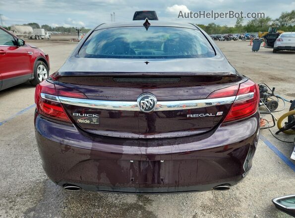 2G4GL5EX1H9173709 2017 BUICK REGAL Purple 