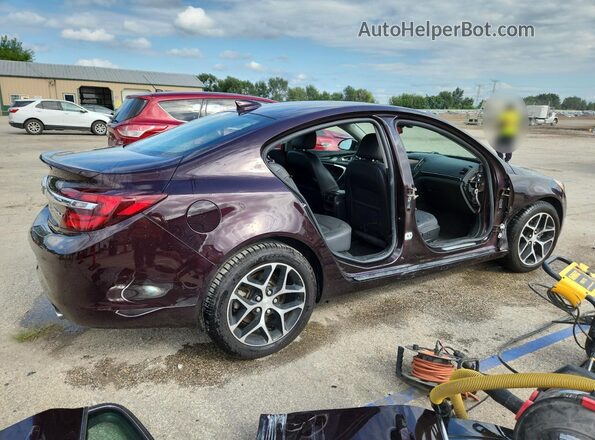 2G4GL5EX1H9173709 2017 BUICK REGAL Purple 