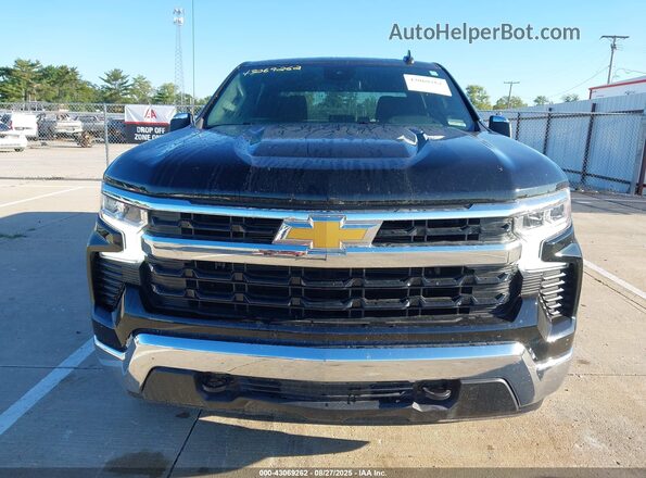 2GCUDDED4P1133514 2023 CHEVROLET SILVERADO Black Rear interior view