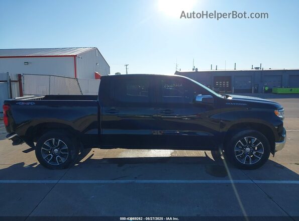 2GCUDDED4P1133514 2023 CHEVROLET SILVERADO Black 360 interior view
