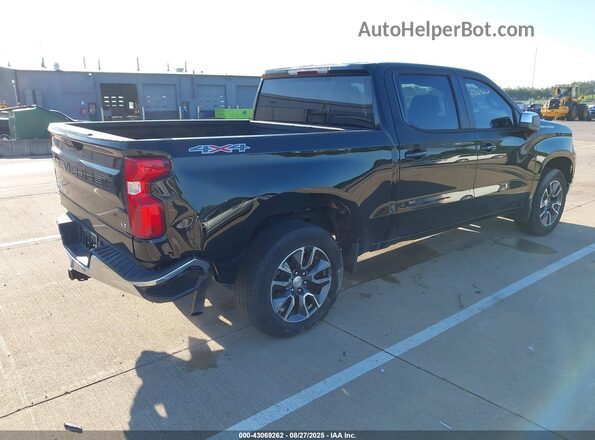 2GCUDDED4P1133514 2023 CHEVROLET SILVERADO Black Rear right