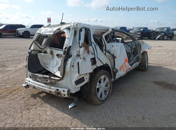 2GKFLTE38H6244802 2017 GMC TERRAIN Белый Задняя правая четверть