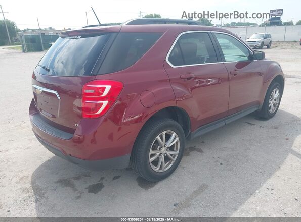 2GNALCEK9H1609327 2017 CHEVROLET EQUINOX Red Trasero derecho