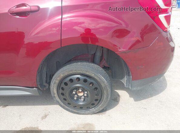 2GNALCEK9H1609327 2017 CHEVROLET EQUINOX Red Vista frontal