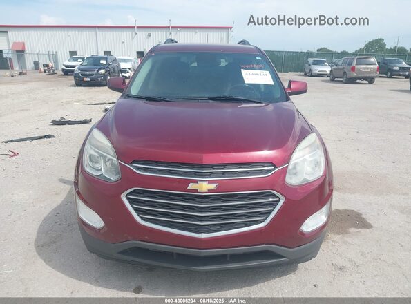 2GNALCEK9H1609327 2017 CHEVROLET EQUINOX Red Vista del cuadro de instrumentos