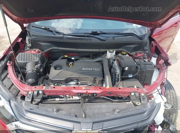 2GNAXUEV1L6180975 2020 CHEVROLET EQUINOX Red Rear view