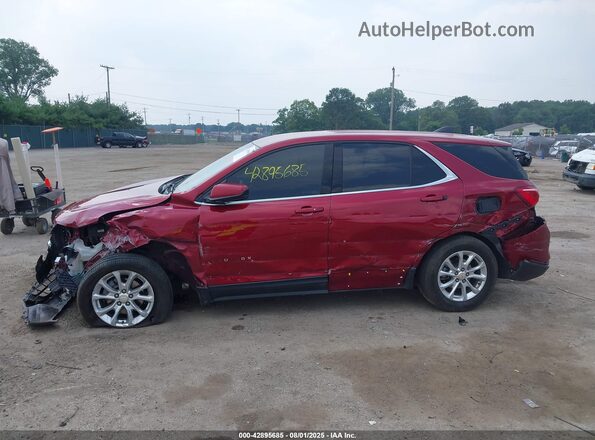 2GNAXUEV1L6180975 2020 CHEVROLET EQUINOX Red 360 interior view