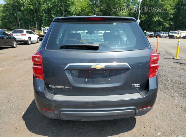 2GNFLEEK0H6120836 2017 CHEVROLET EQUINOX Gray Widok z tyłu