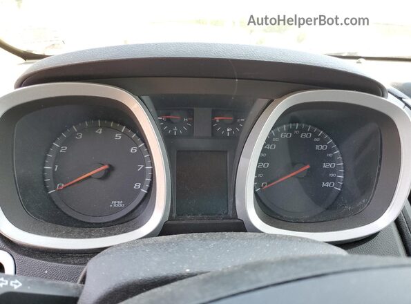 2GNFLEEK0H6120836 2017 CHEVROLET EQUINOX Gray Widok zestawu wskaźników