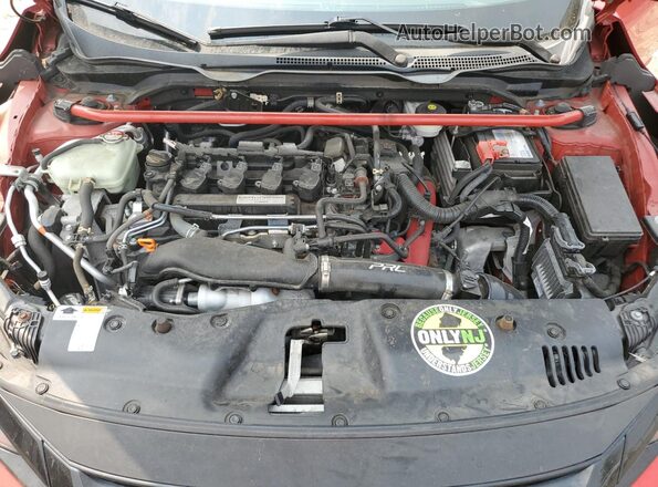2HGFC1E53JH708902 2018 HONDA CIVIC Red 