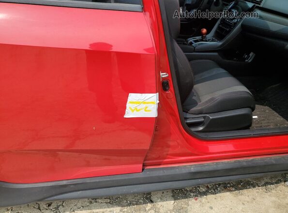 2HGFC1E53JH708902 2018 HONDA CIVIC Red 