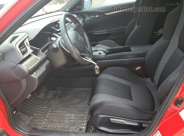 2HGFC1E53JH708902 2018 HONDA CIVIC Red 