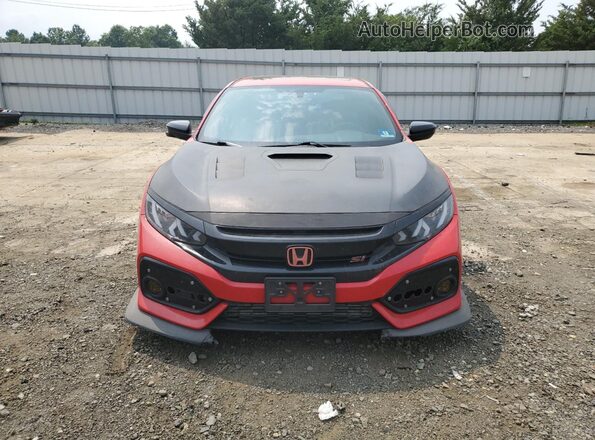 2HGFC1E53JH708902 2018 HONDA CIVIC Red 
