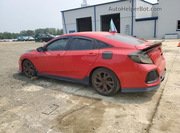 2HGFC1E53JH708902 2018 HONDA CIVIC Red 