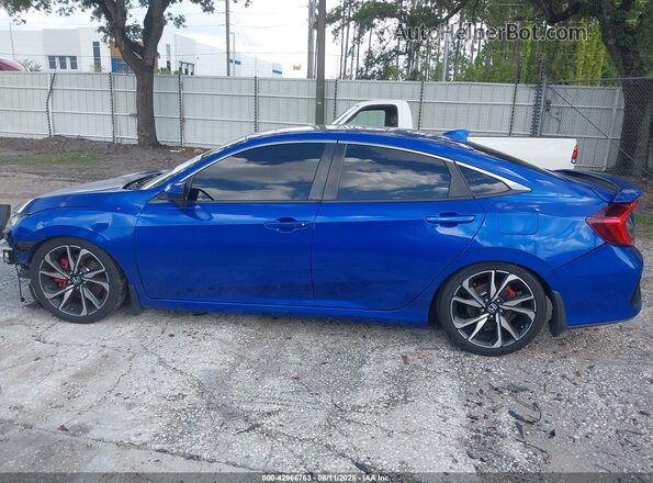 2HGFC1E55JH707833 2018 HONDA CIVIC Blue 