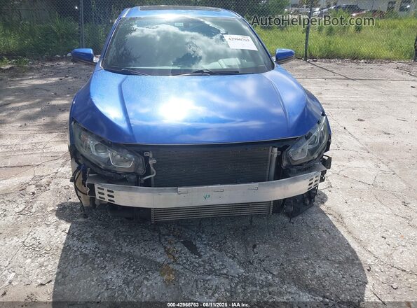 2HGFC1E55JH707833 2018 HONDA CIVIC Blue 