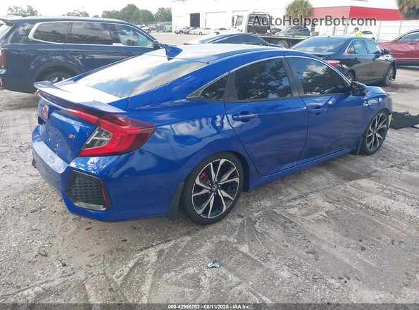 2HGFC1E55JH707833 2018 HONDA CIVIC Blue 