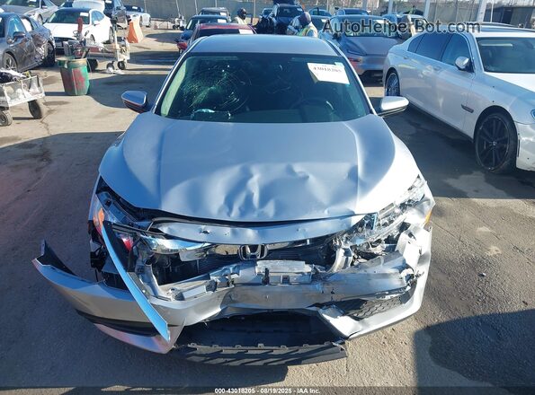 2HGFC2F57HH543063 2017 HONDA CIVIC Silver Սարքավորումների վահանակի տեսք