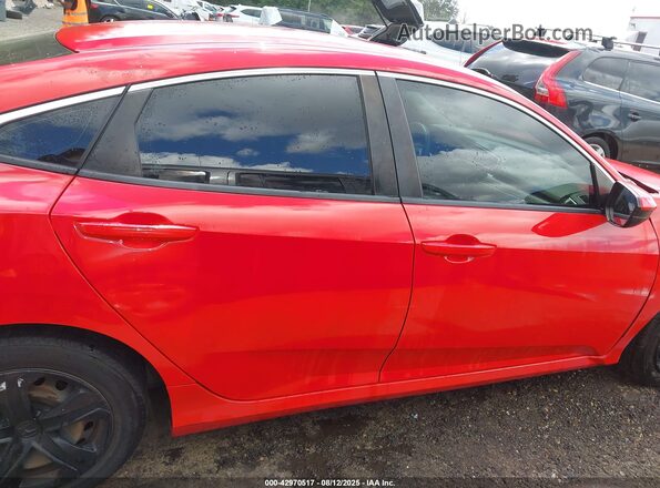2HGFC2F57JH570723 2018 HONDA CIVIC Red 